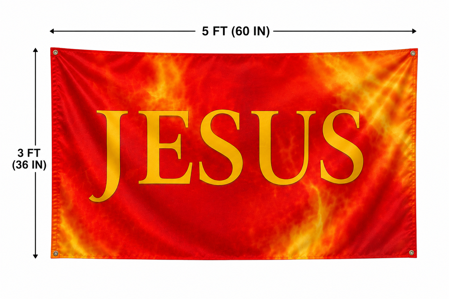 (JESUS) Christian Worship Flag