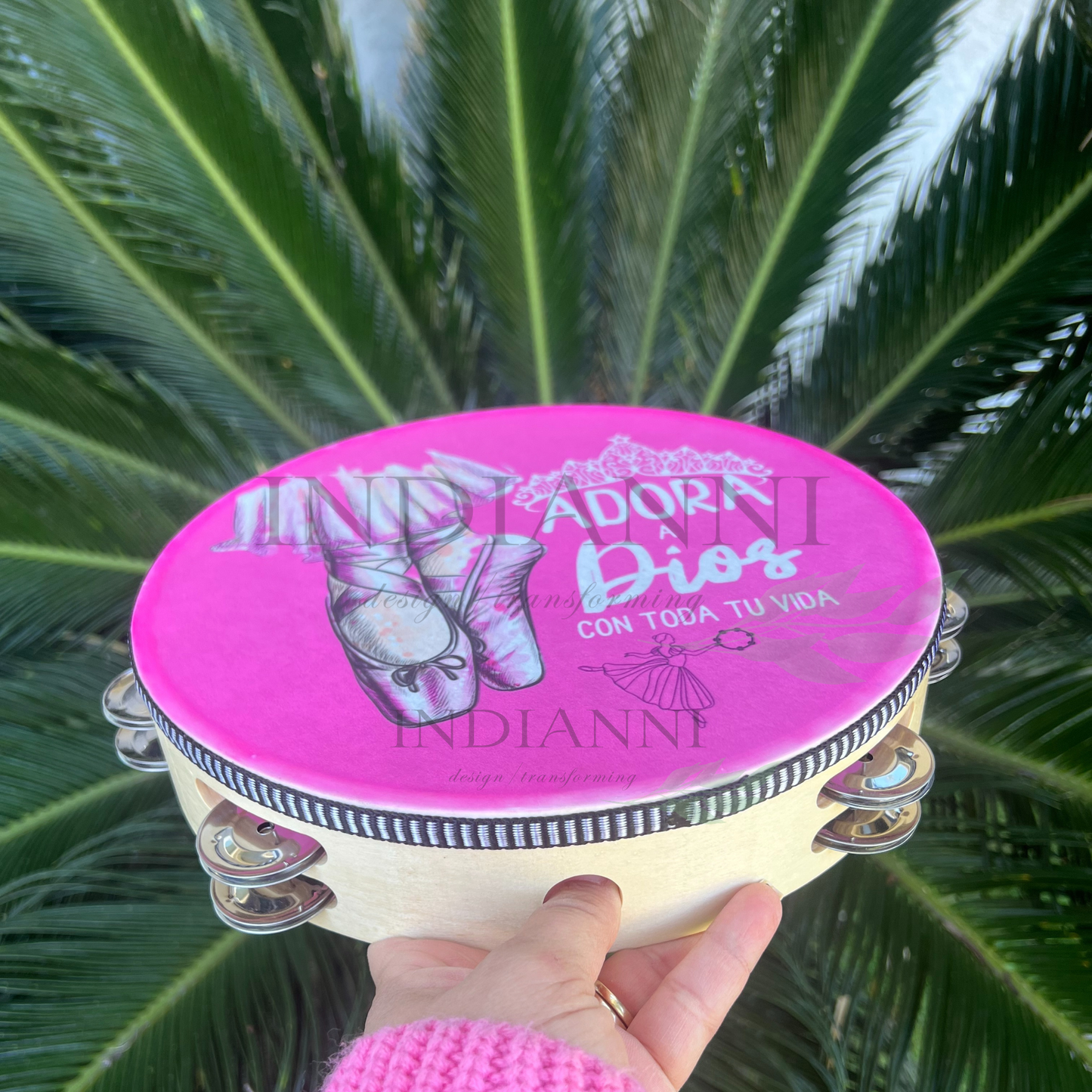 (Worship God) Tambourine