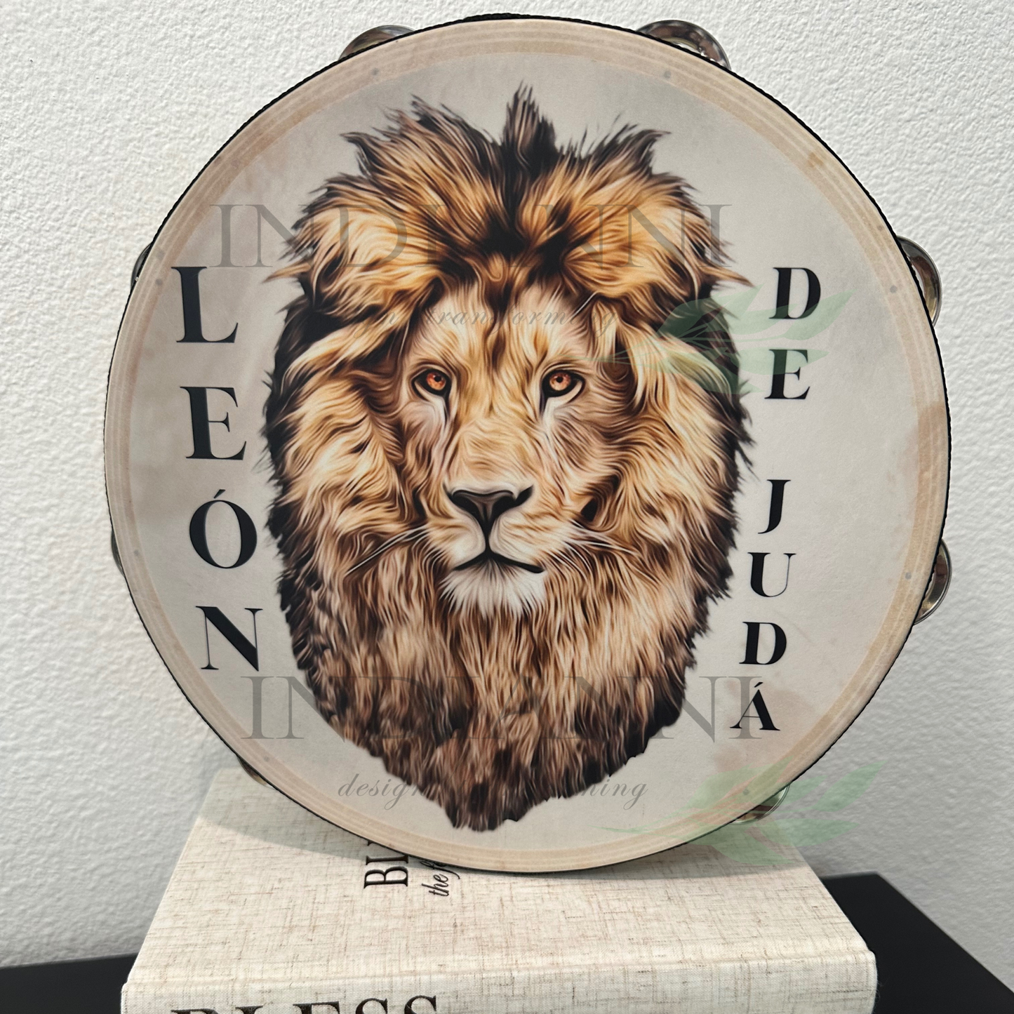 (Lion) Tambourine