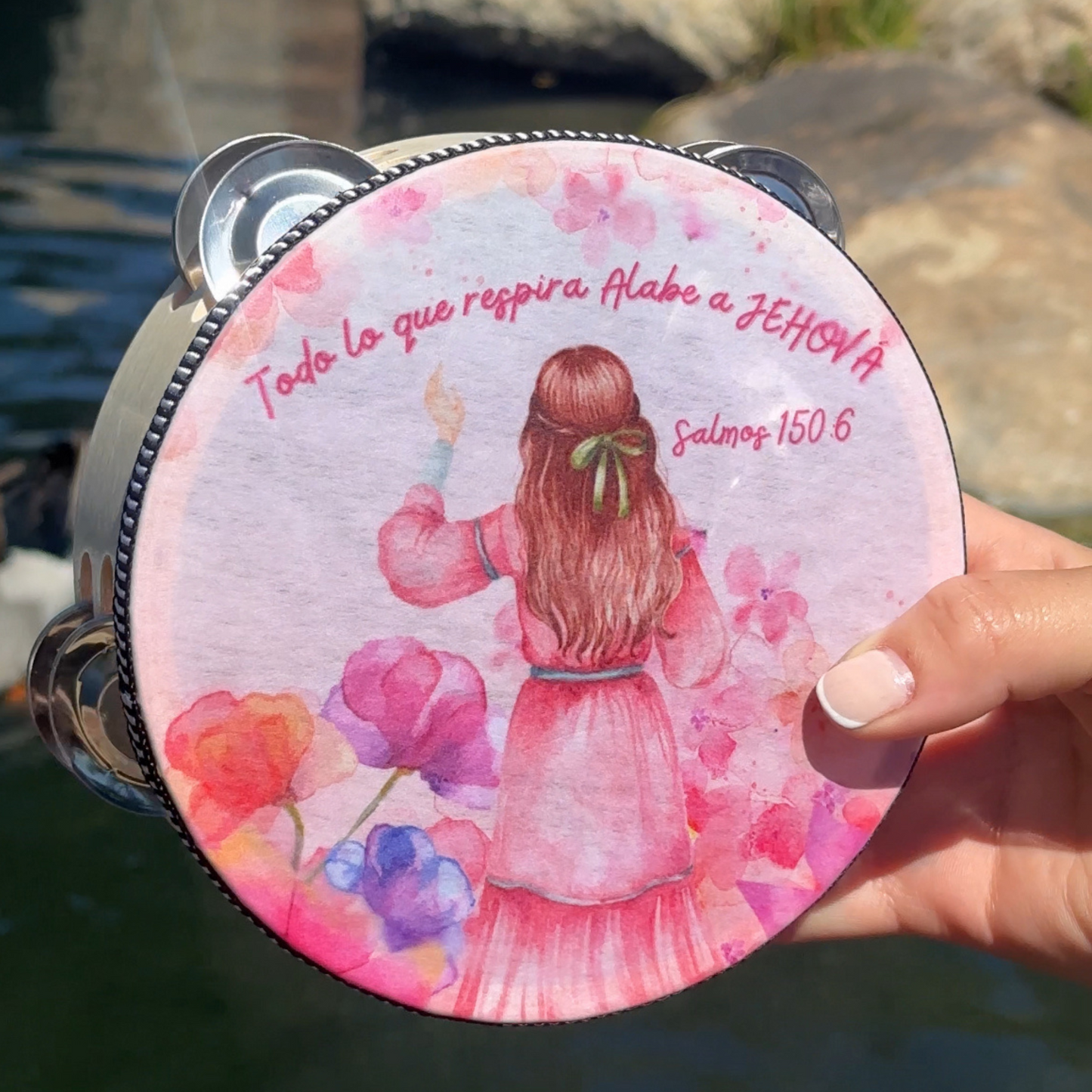 (Psalms 150:6) Tambourine for Kids