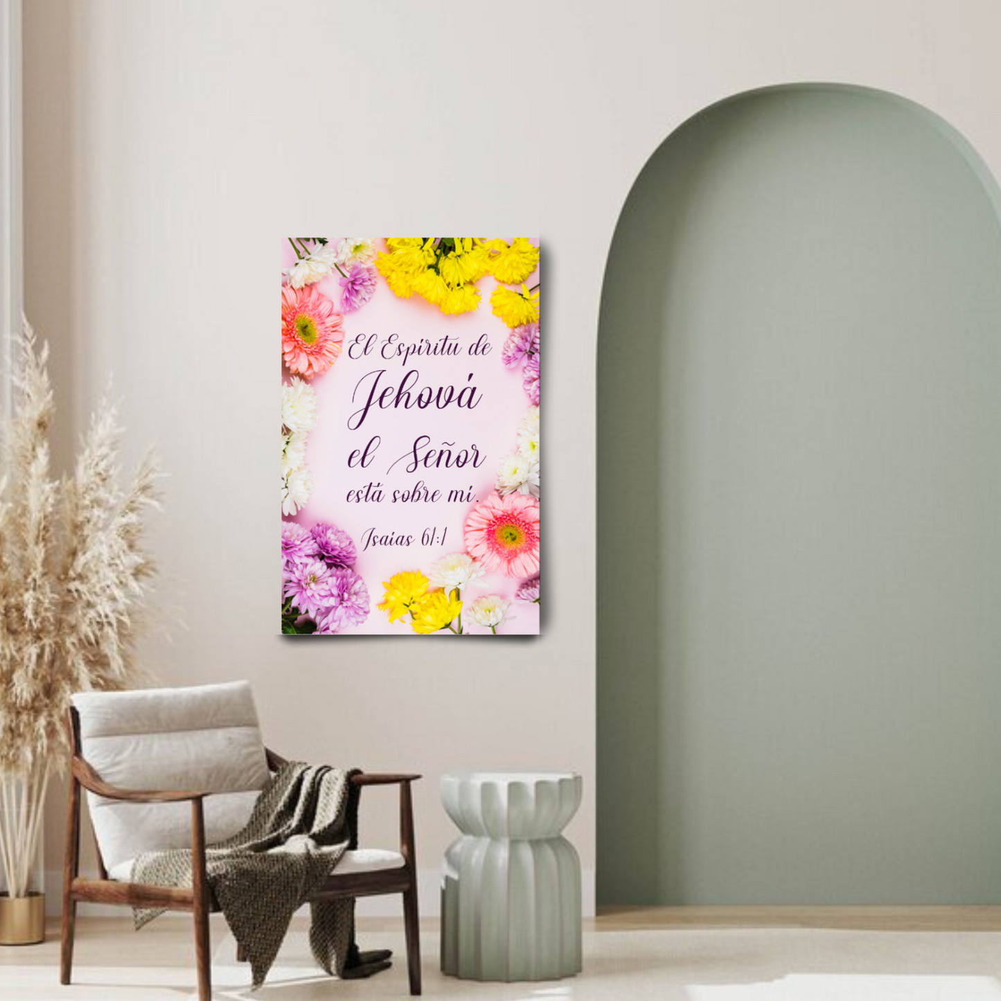 (Isaiah 61:1) Canvas