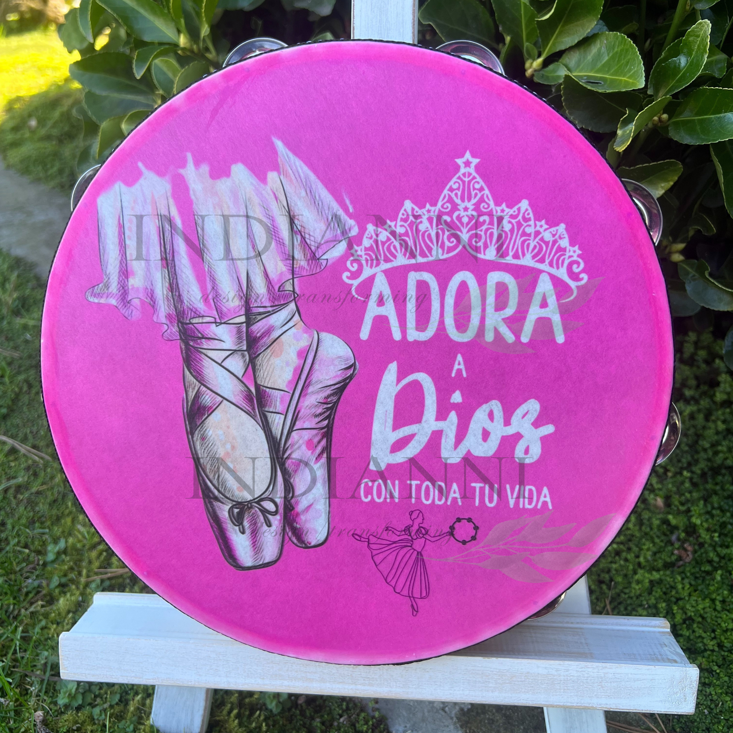 (Worship God) Tambourine