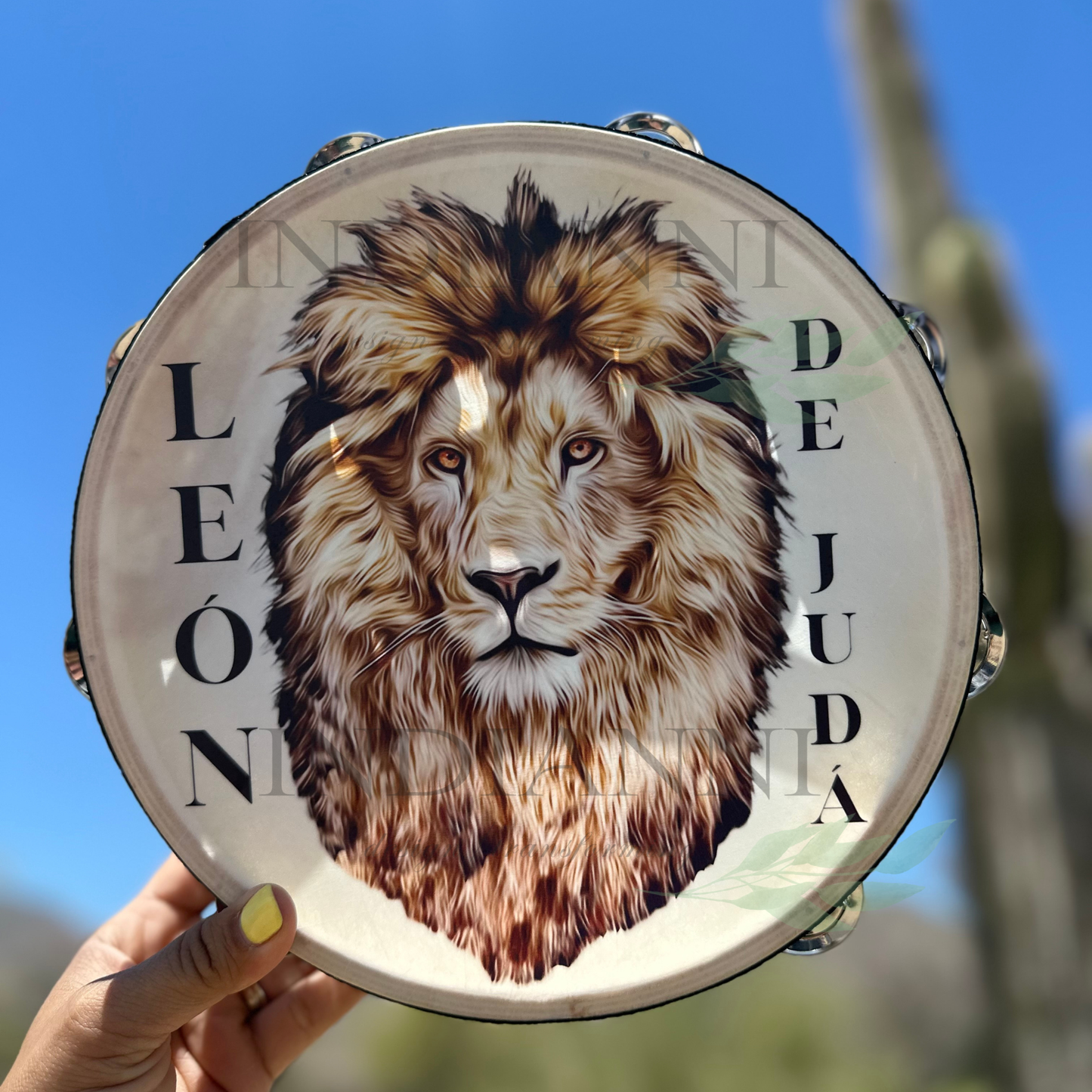 (Lion) Tambourine