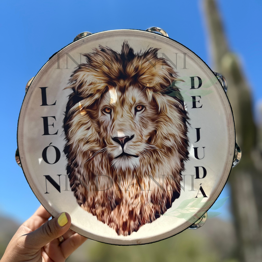 (Lion) Tambourine