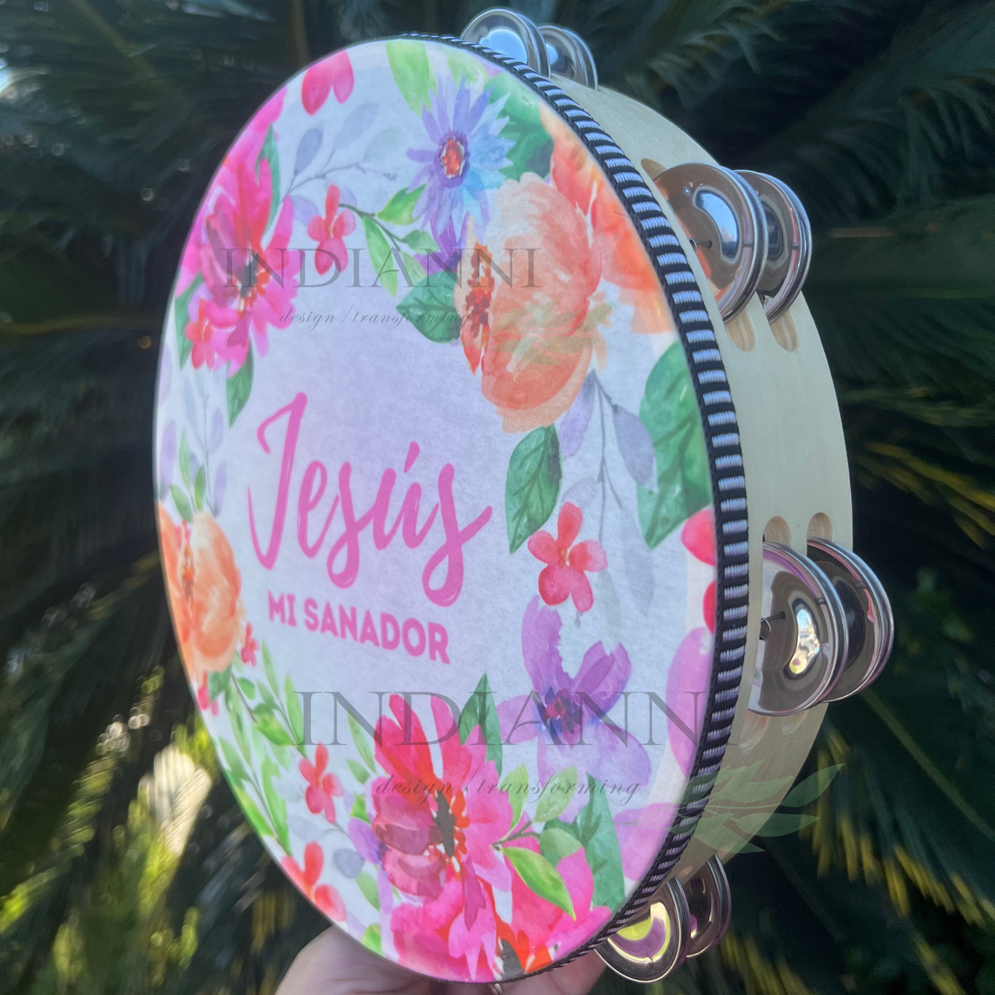 (Jesus is my healer) Tambourine