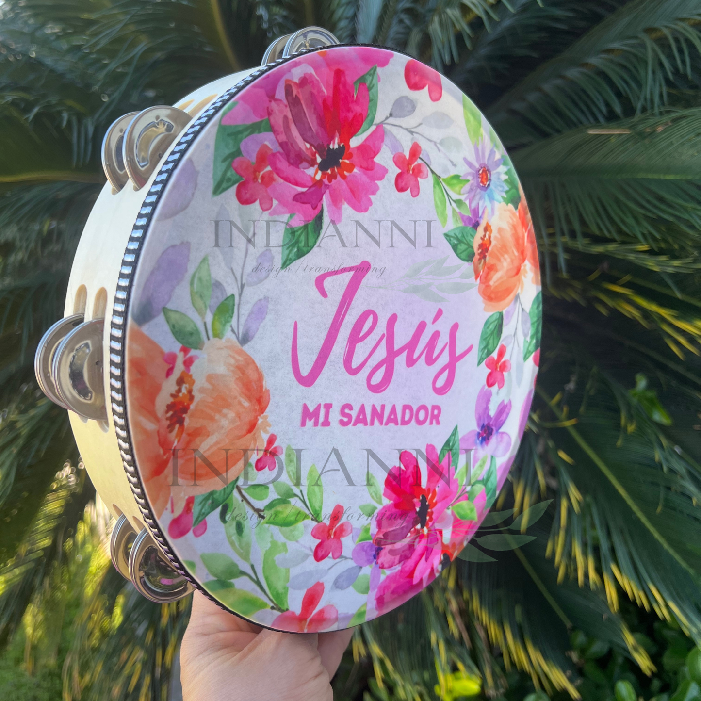 (Jesus is my healer) Tambourine