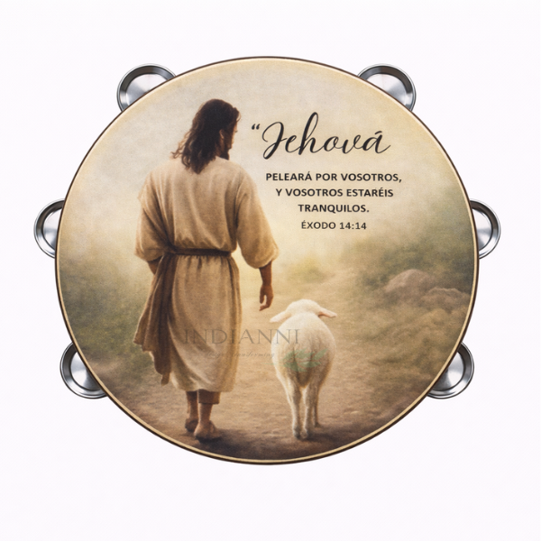 (Psalms 23:1) Tambourine