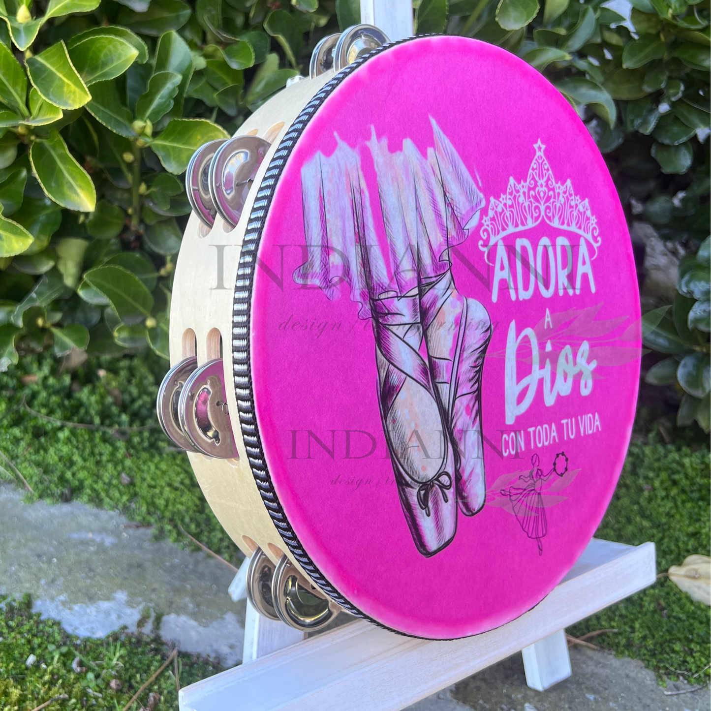 (Worship God) Tambourine