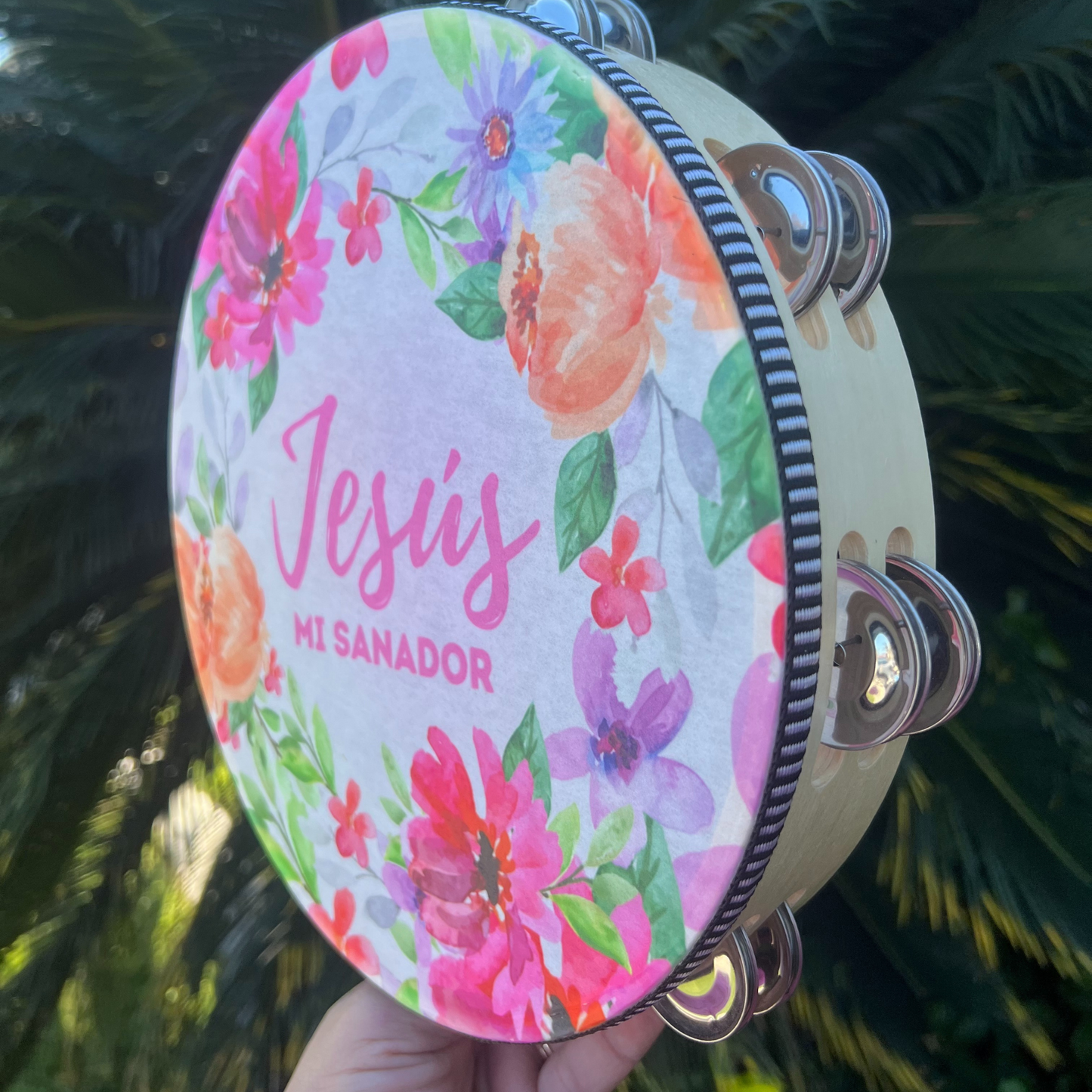 (Jesus is my healer) Tambourine
