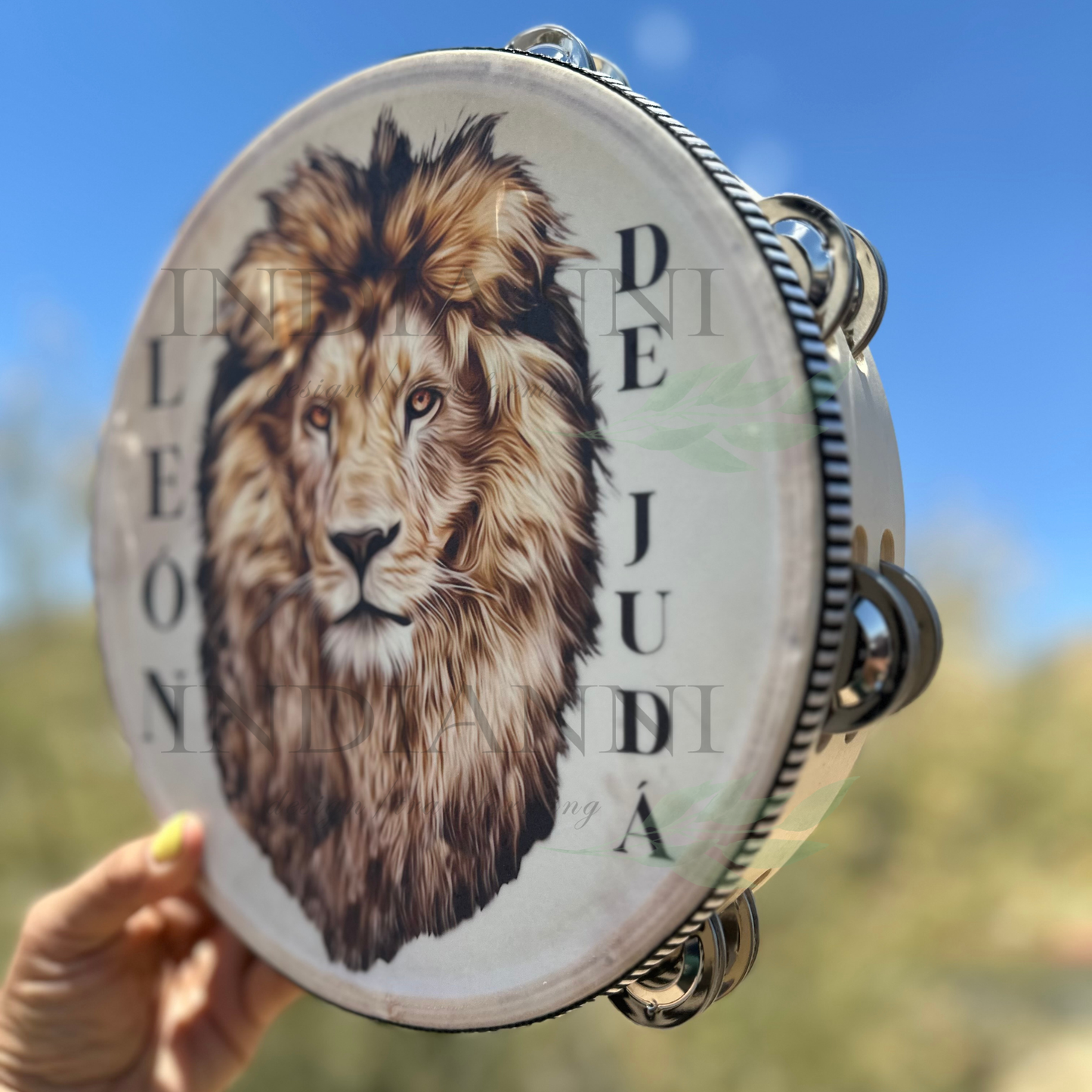 (Lion) Tambourine