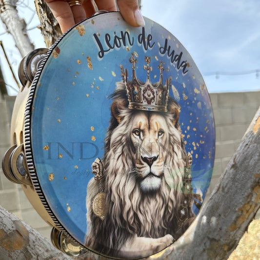 Lion of Judah Tambourine