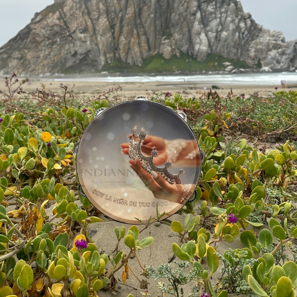 (Crown) Tambourine for kids  (Custom Text Included)