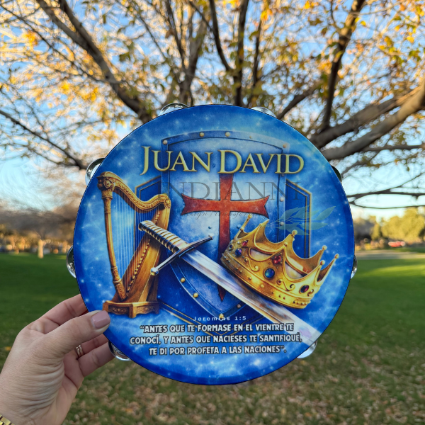 (King David) Tambourine