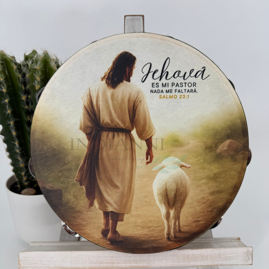 (Psalms 23:1) Tambourine